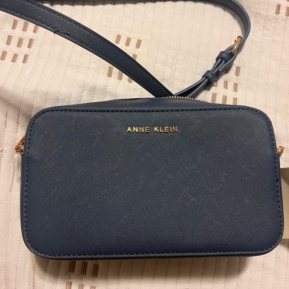Anne Klein Dark Blue Crossbody Bag - Picture 1 of 2
